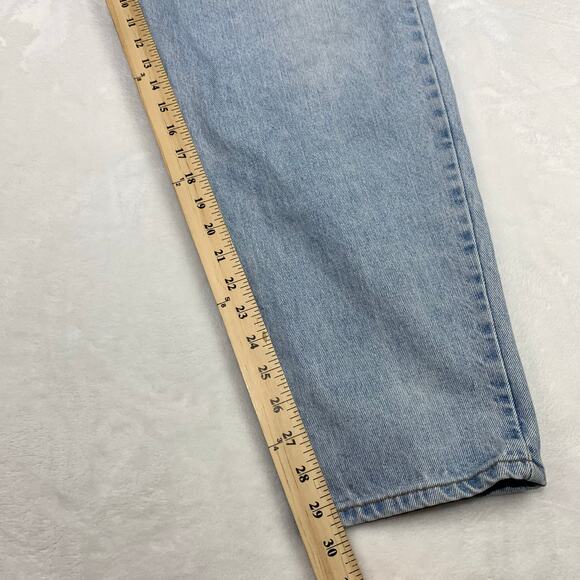 VTG 90s Levis 560 Mens Jeans 38x32 Loose Fit Tapered Leg Made In USA Meas: 36x30 - Picture 9 of 12